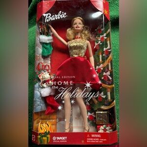 Barbie Special Edition Holiday Doll - Red and Gold